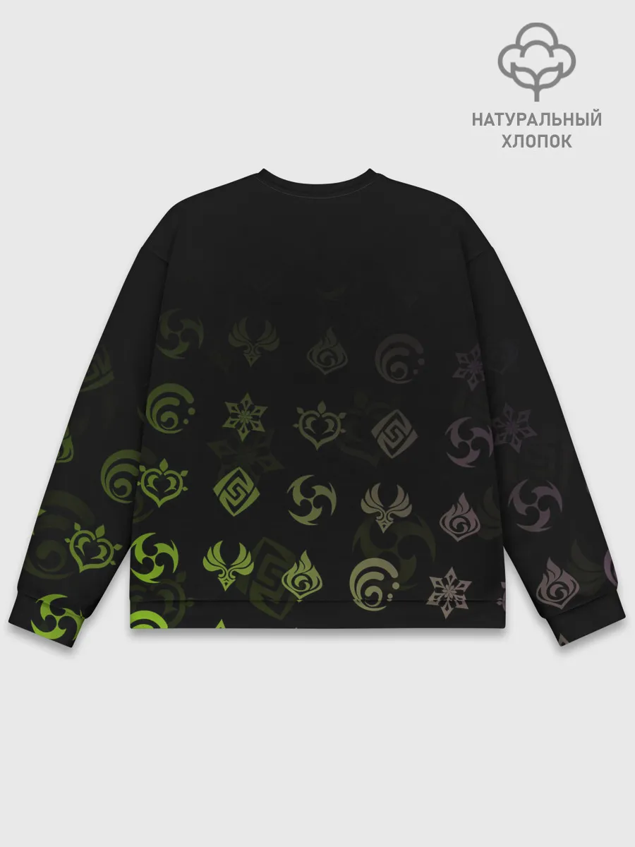 Мужской свитшот базовый / Саю / Genshin Impact