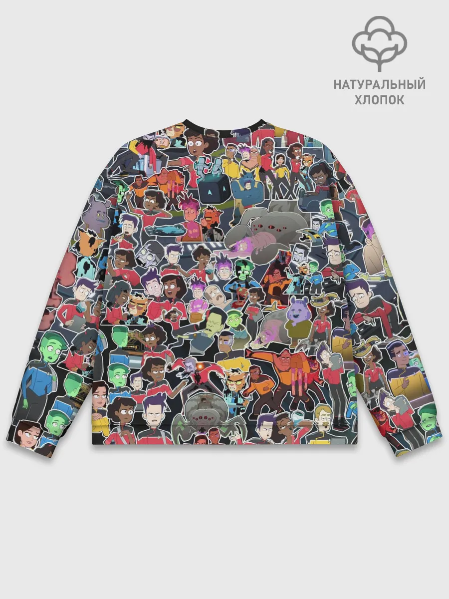 Мужской свитшот базовый / Нижние палубы стикерпак