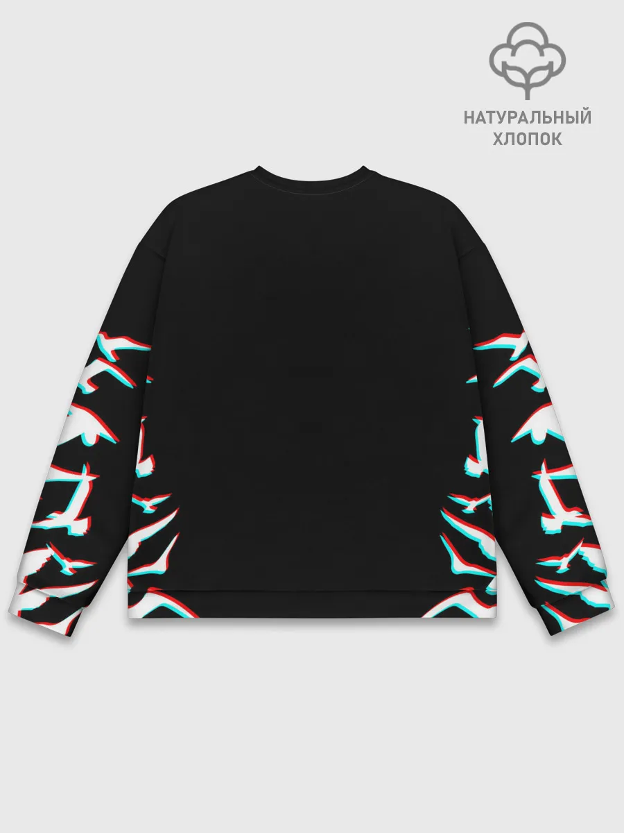 Мужской свитшот базовый / Alan Wake Glitch