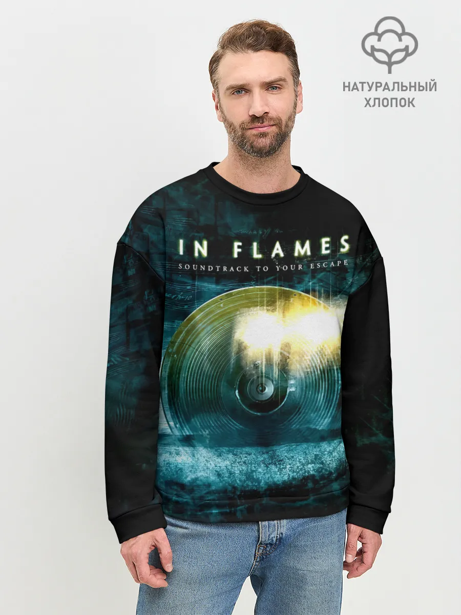 Мужской свитшот базовый / Soundtrack to Your Escape - In Flames