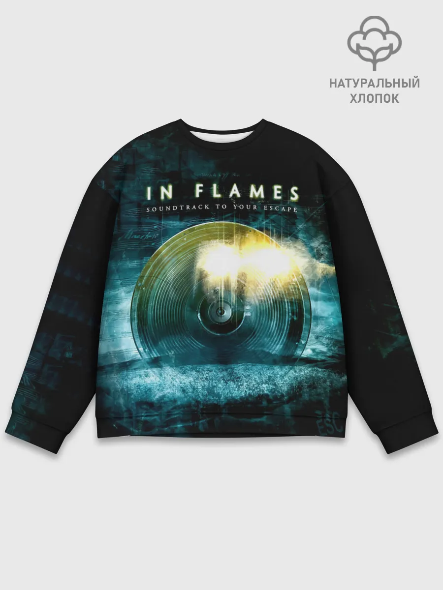 Мужской свитшот базовый / Soundtrack to Your Escape - In Flames