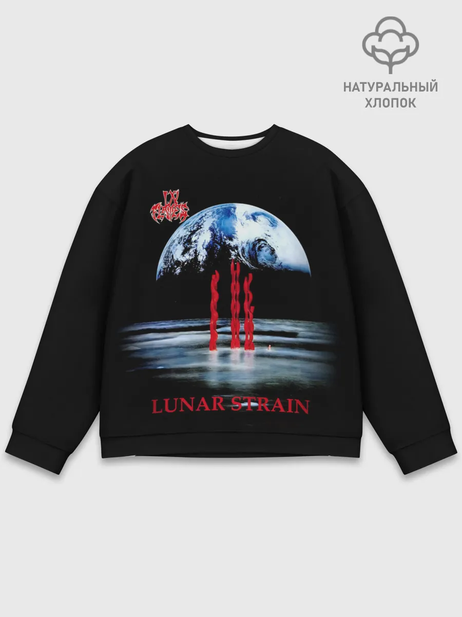 Мужской свитшот базовый / Lunar Strain - In Flames