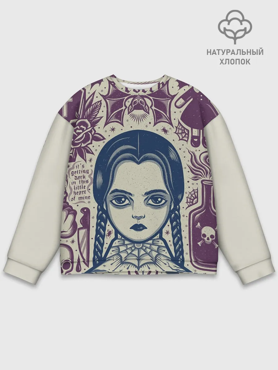 Мужской свитшот базовый / THE ADDAMS FAMILY NW2