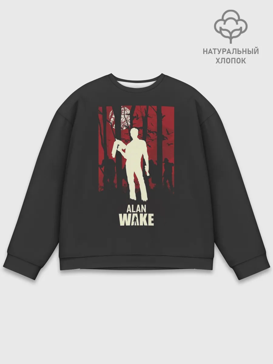Мужской свитшот базовый / ALAN WAKE REOLADED