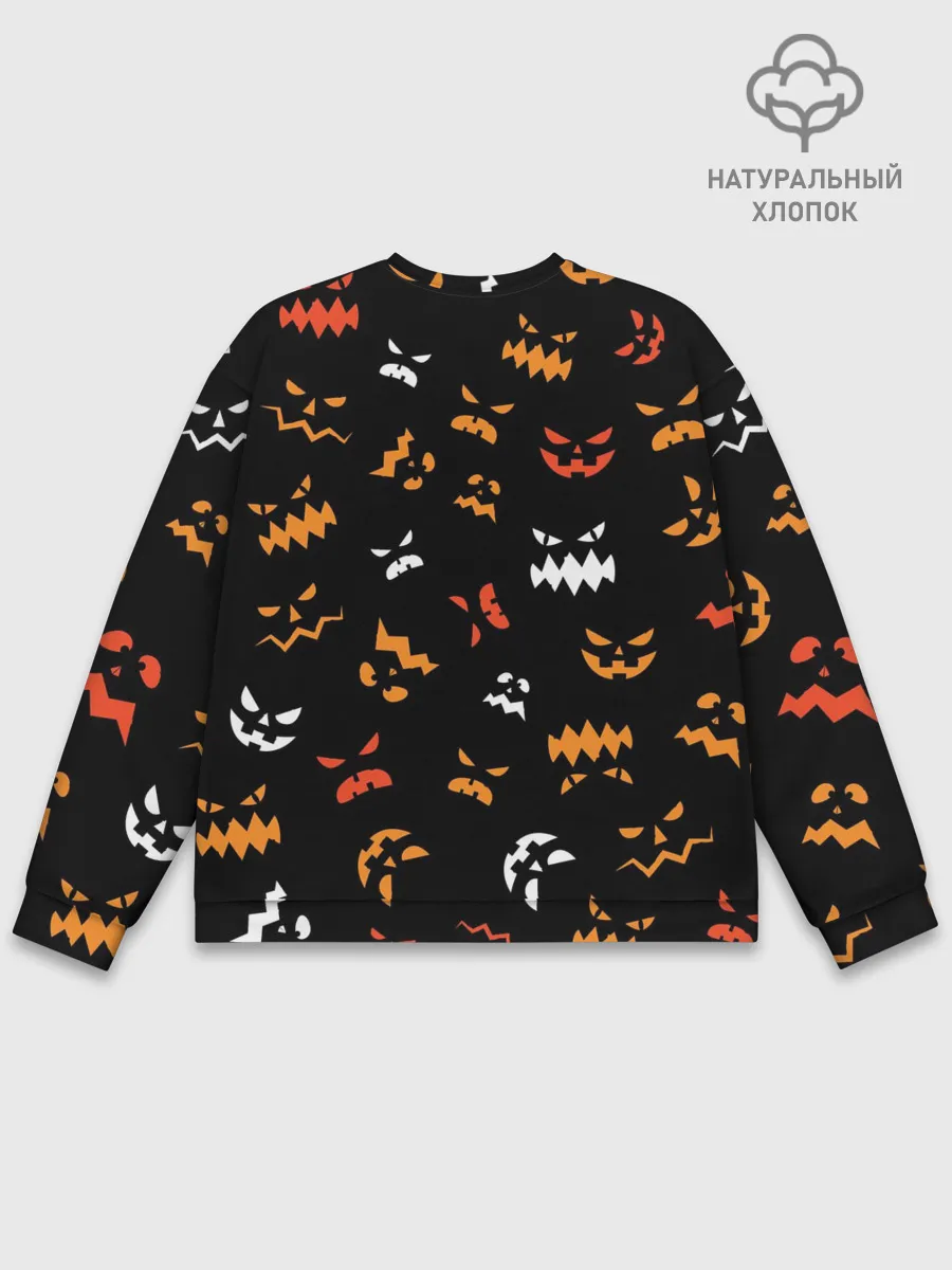 Мужской свитшот базовый / Разный тыквенсон