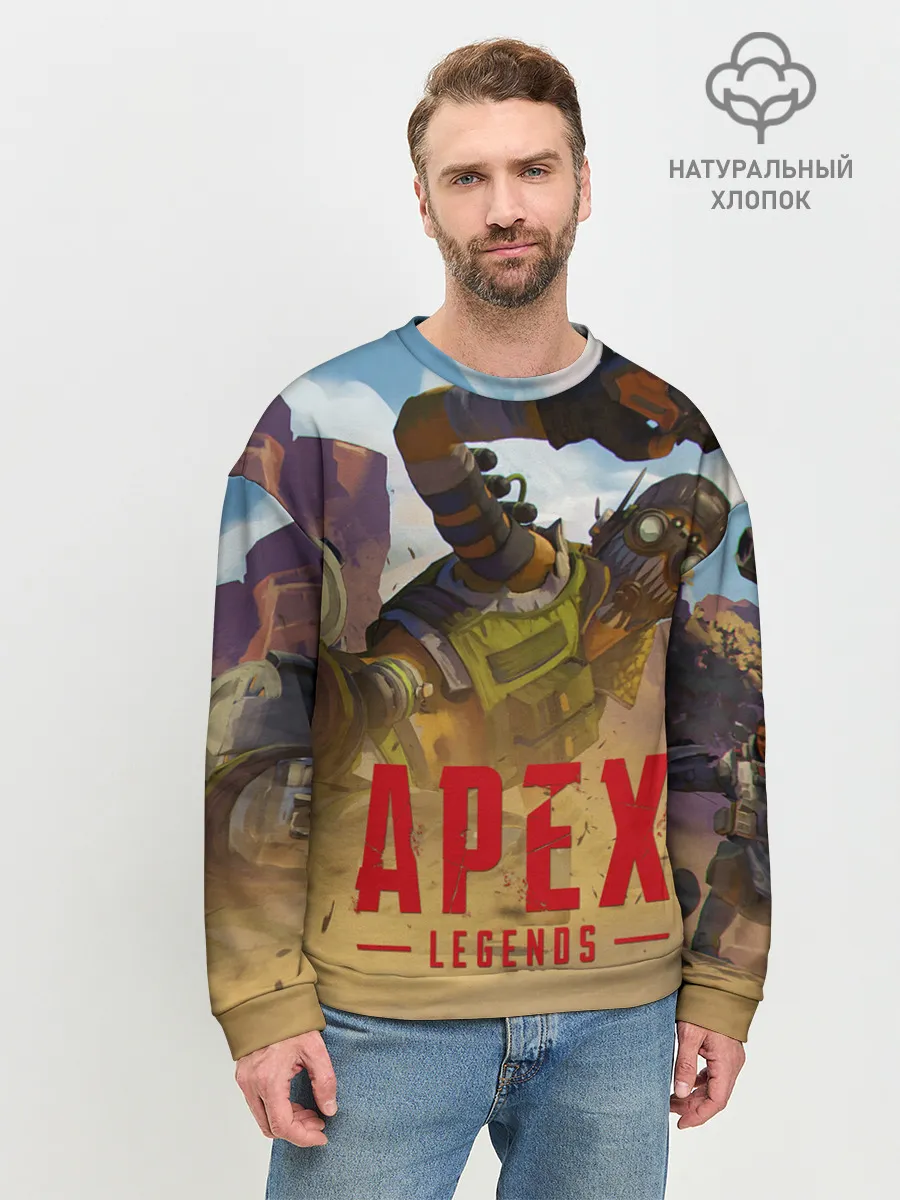 Мужской свитшот базовый / Октейн в деле