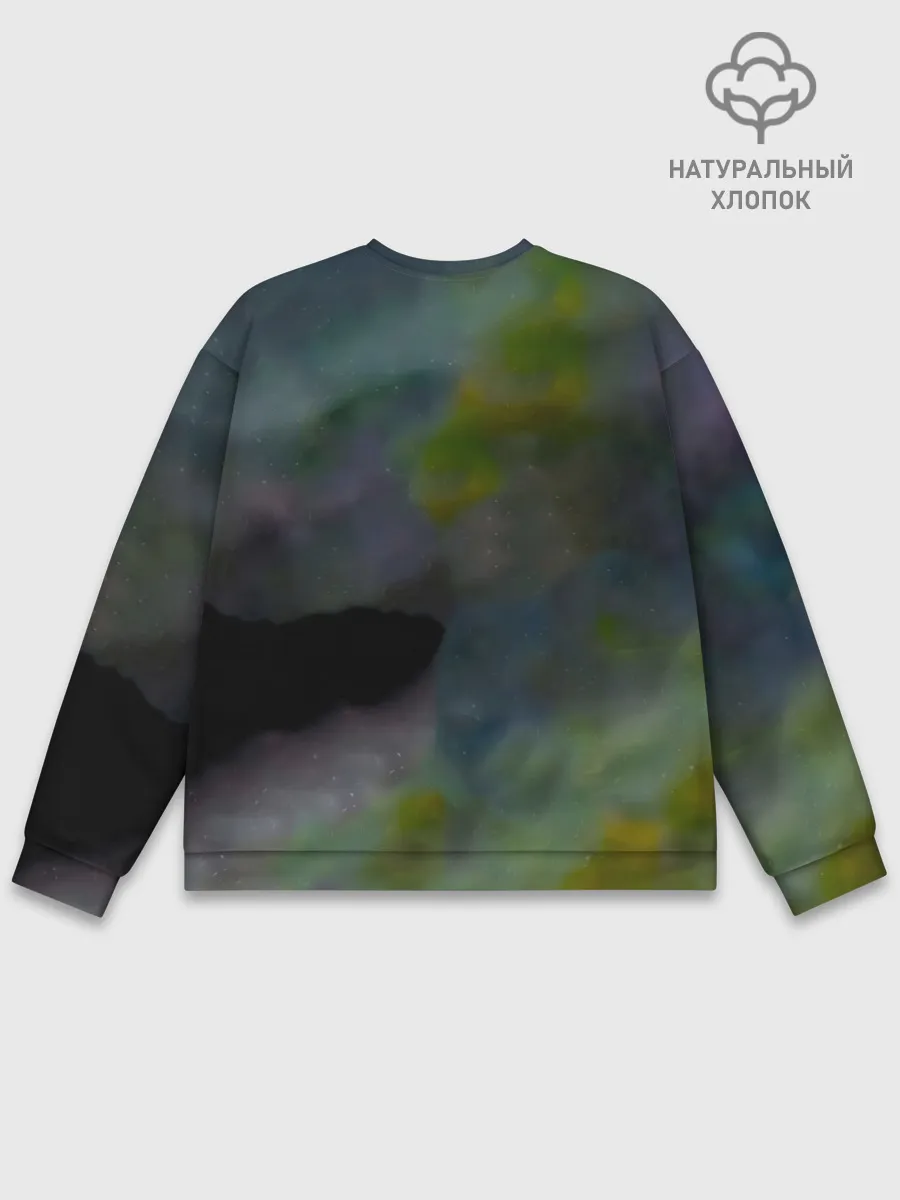 Мужской свитшот базовый / Точно ртуть алоэ - Мумий Тролль