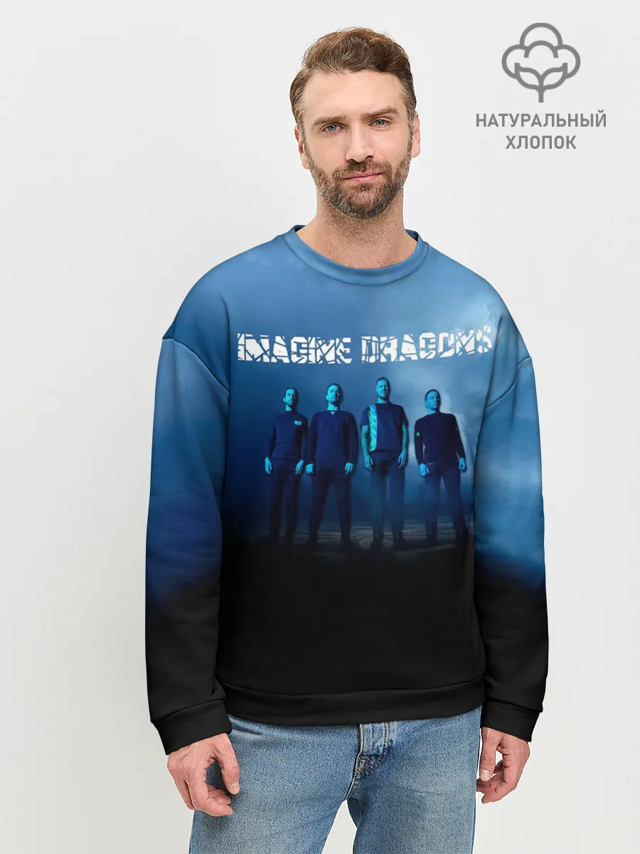 Мужской свитшот базовый / Greatest Hits - Imagine Dragons