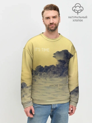 Мужской свитшот базовый / Its Time - Imagine Dragons