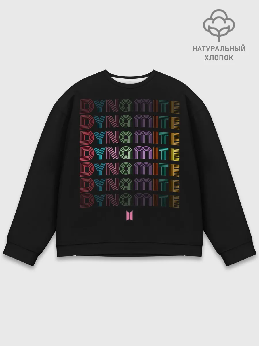 Мужской свитшот базовый / DYNAMITE | BTS