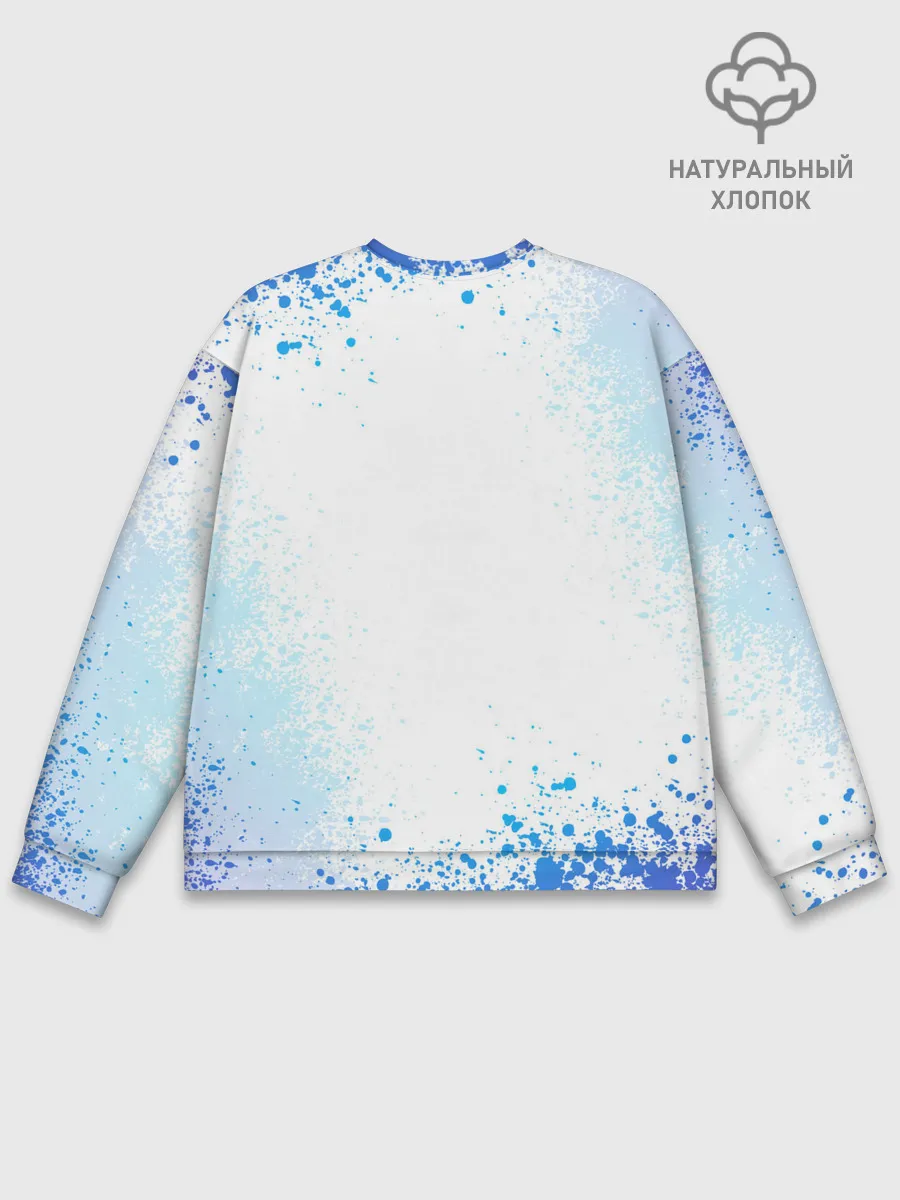 Мужской свитшот базовый / Мона | Геншин Импакт