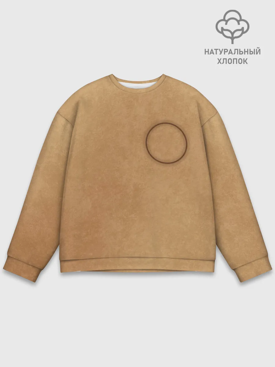 Мужской свитшот базовый / Круг / Игра в кальмара