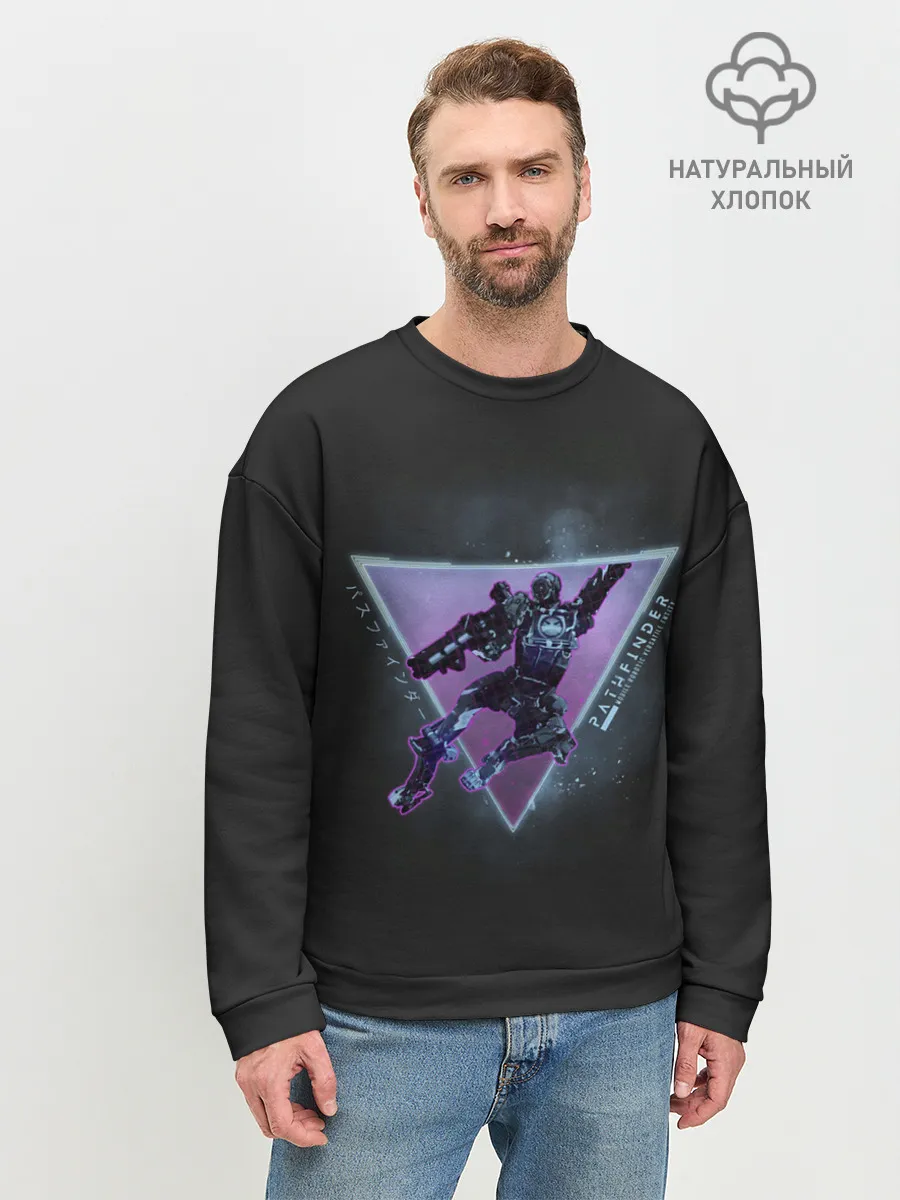 Мужской свитшот базовый / Идеальный разведчик