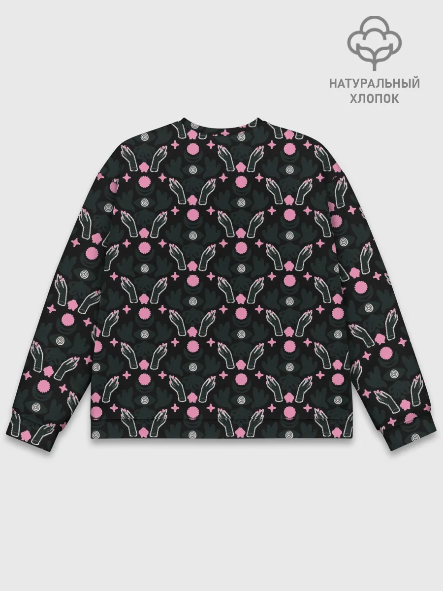 Мужской свитшот базовый / Patern Halloween 3