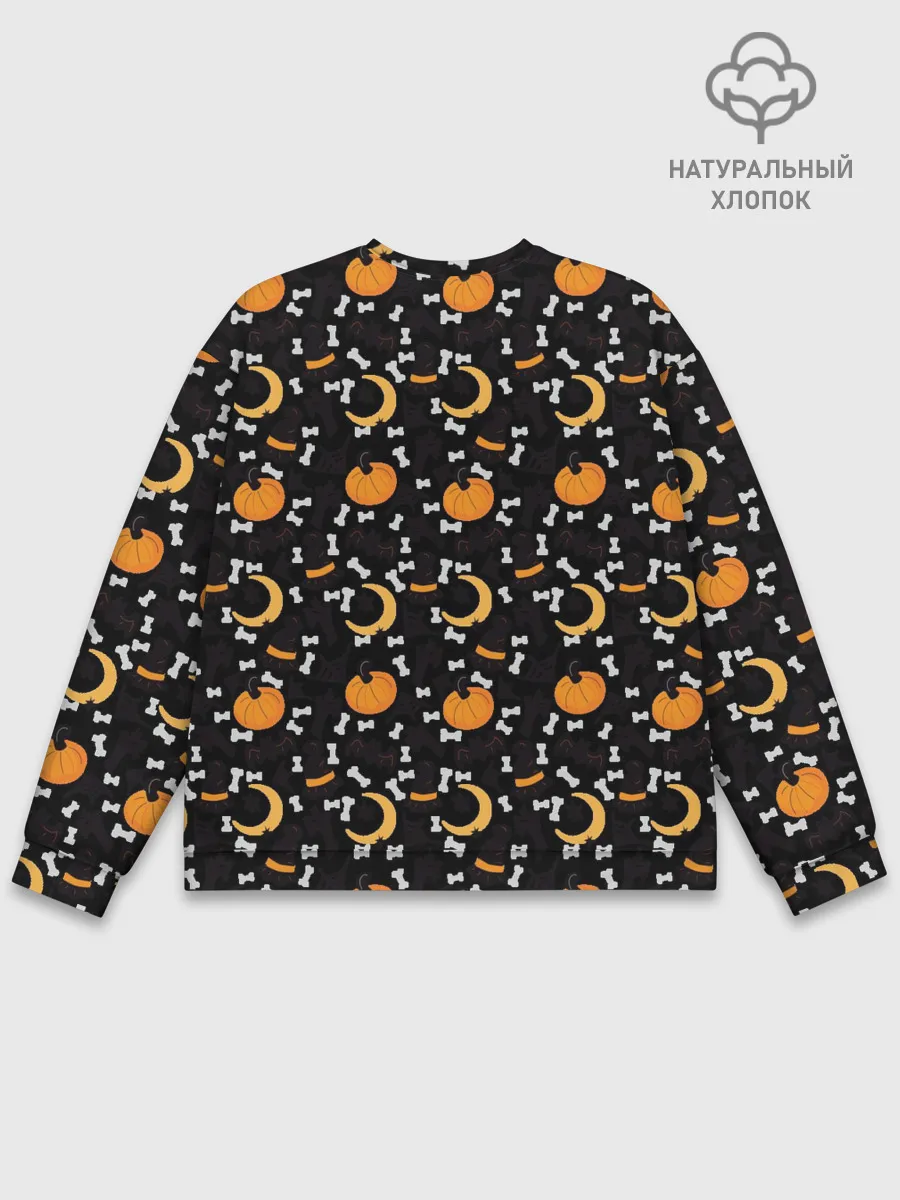 Мужской свитшот базовый / Patern Halloween 5