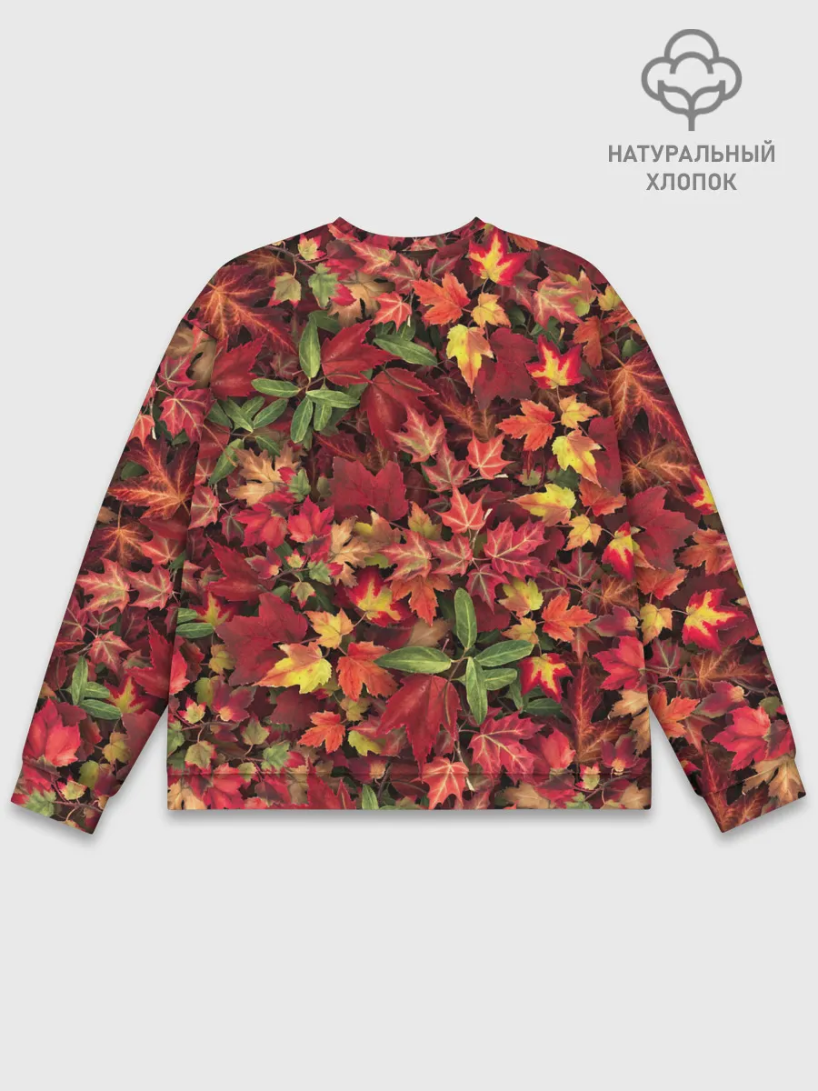 Мужской свитшот базовый / Осенний череп