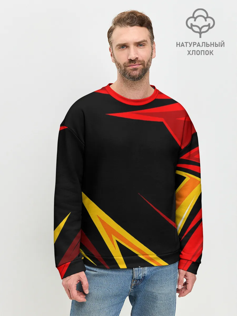Мужской свитшот базовый / Уникальные линии