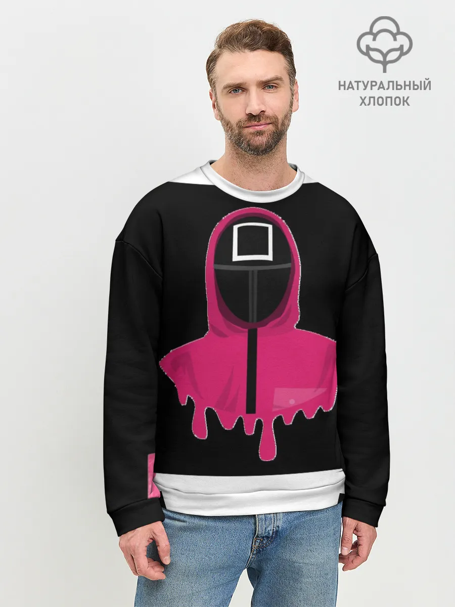 Мужской свитшот базовый / Игра в кальмара - Squid game