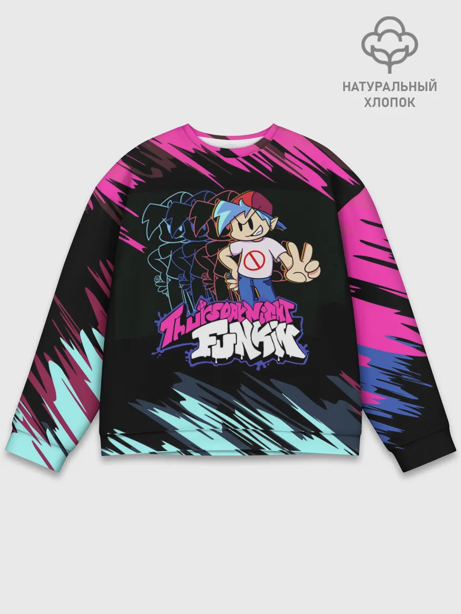 Мужской свитшот базовый / Friday Night Funkin