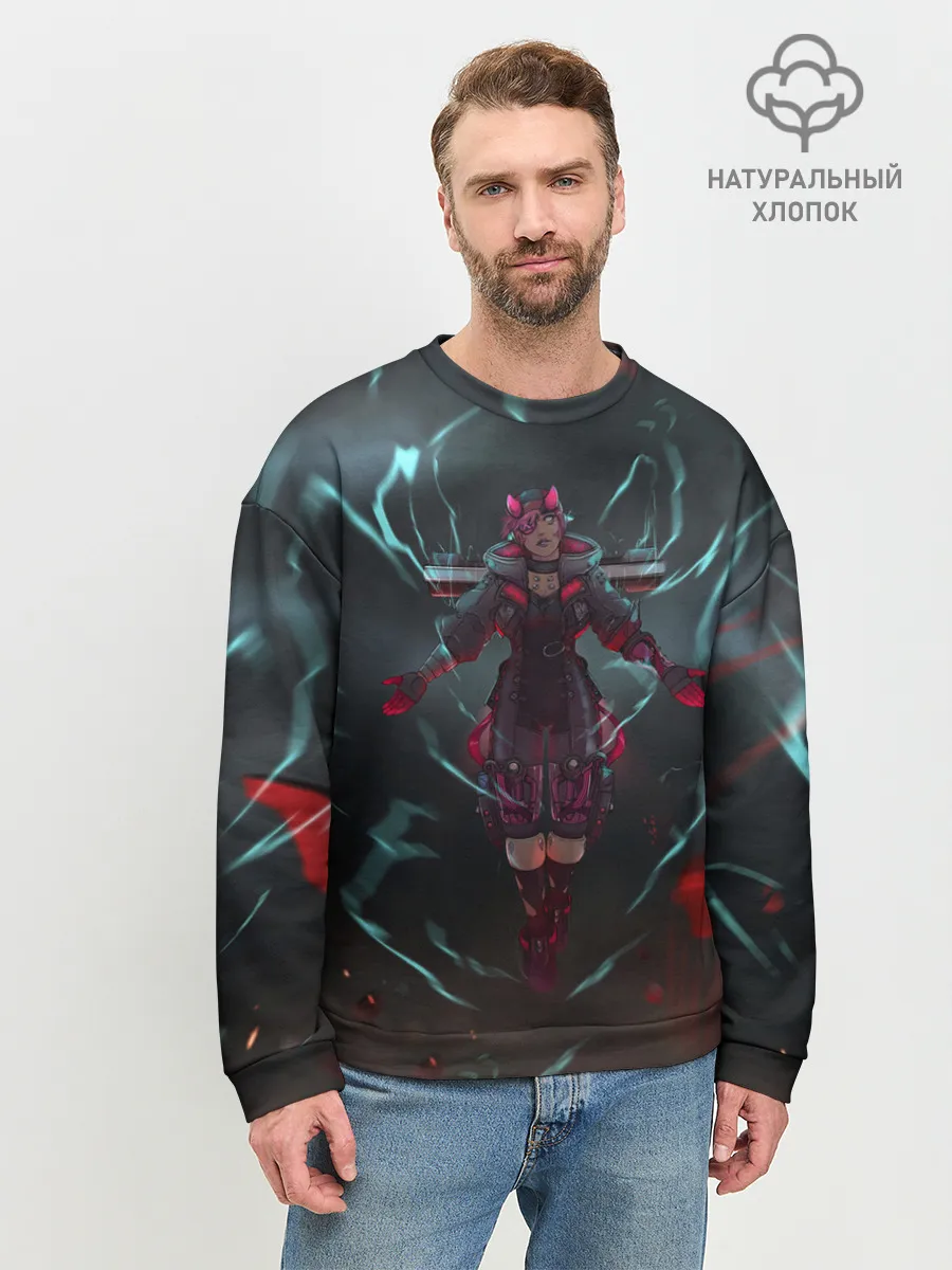 Мужской свитшот базовый / The Eye of the Storm