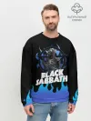Мужской свитшот базовый / Black Sabbath | Heavy Metal