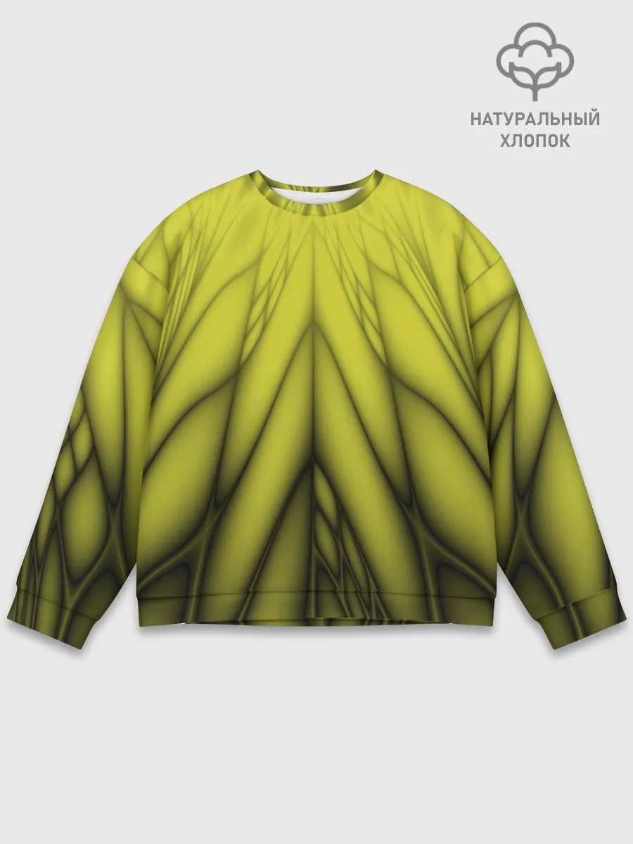 Мужской свитшот базовый / Абстракция 535