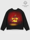 Мужской свитшот базовый / Тыква фонарь