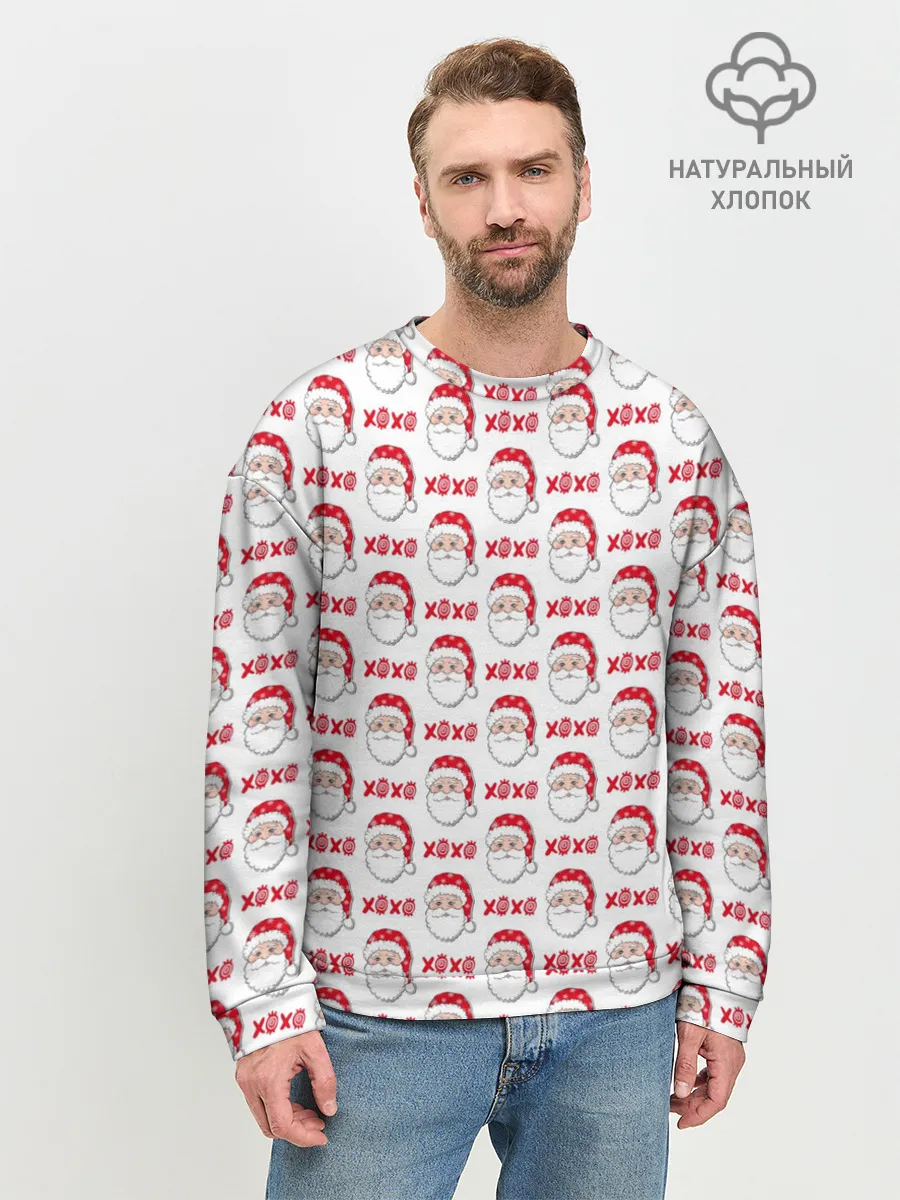 Мужской свитшот базовый / Хо-Хо