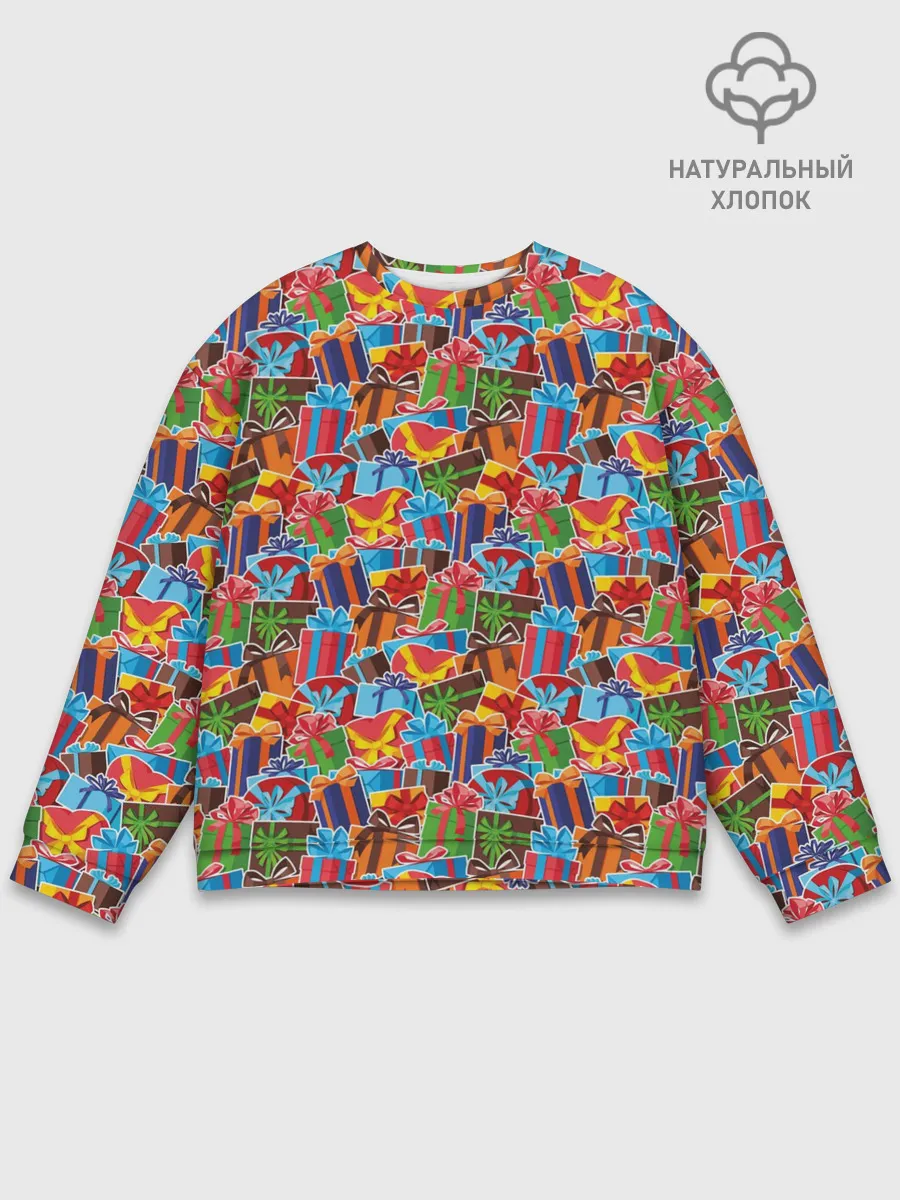 Мужской свитшот базовый / Подарки на Праздник