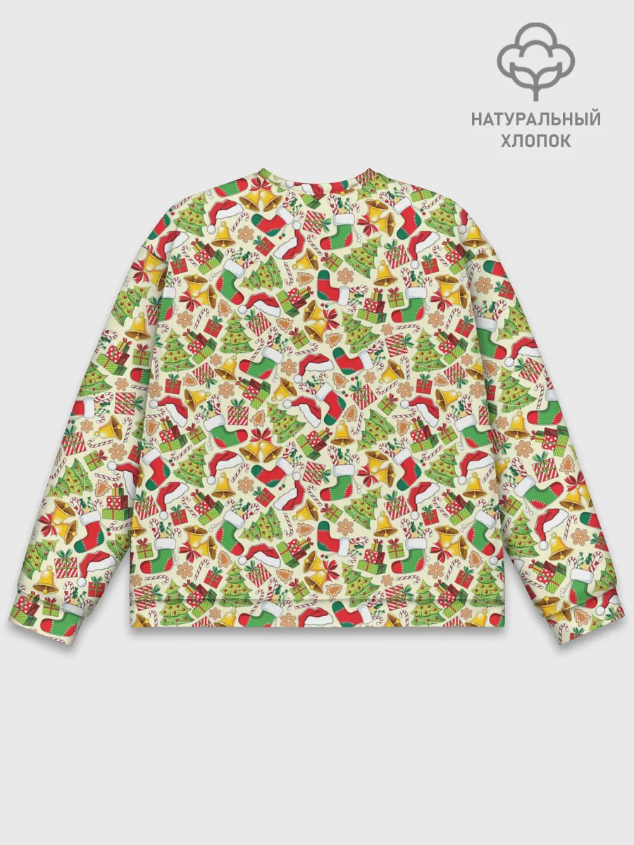 Мужской свитшот базовый / Merry Christmas