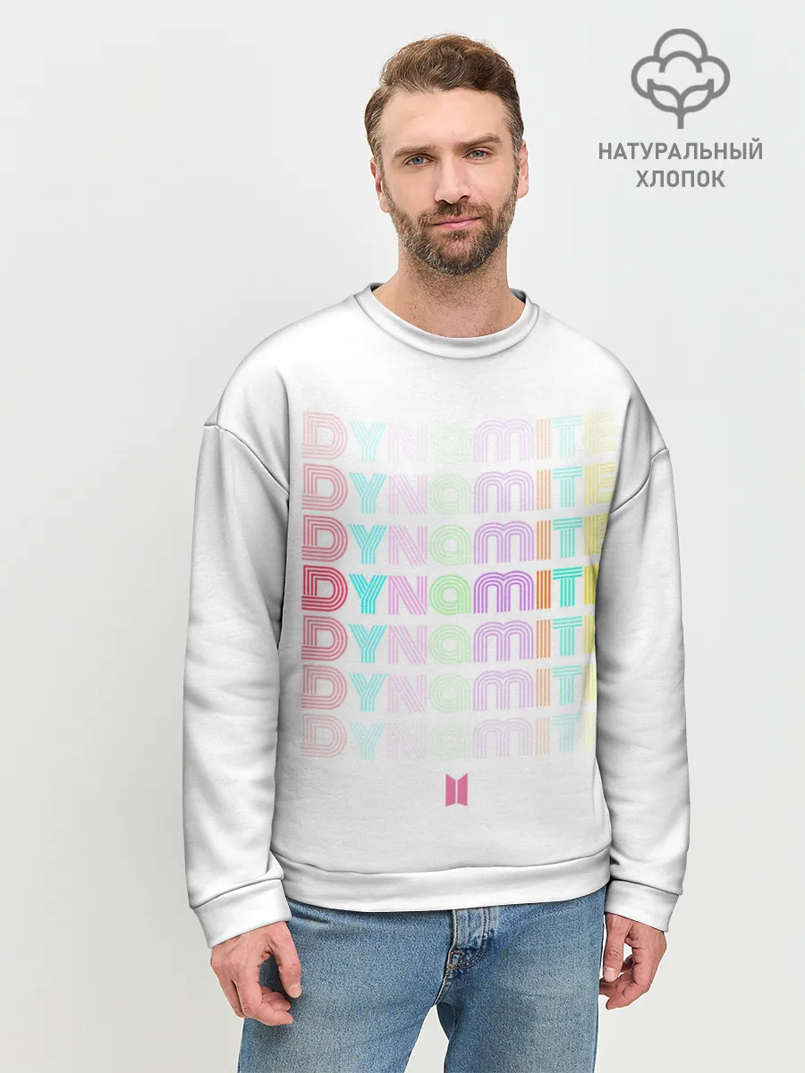 Мужской свитшот базовый / DYNAMITE | BTS ver.2