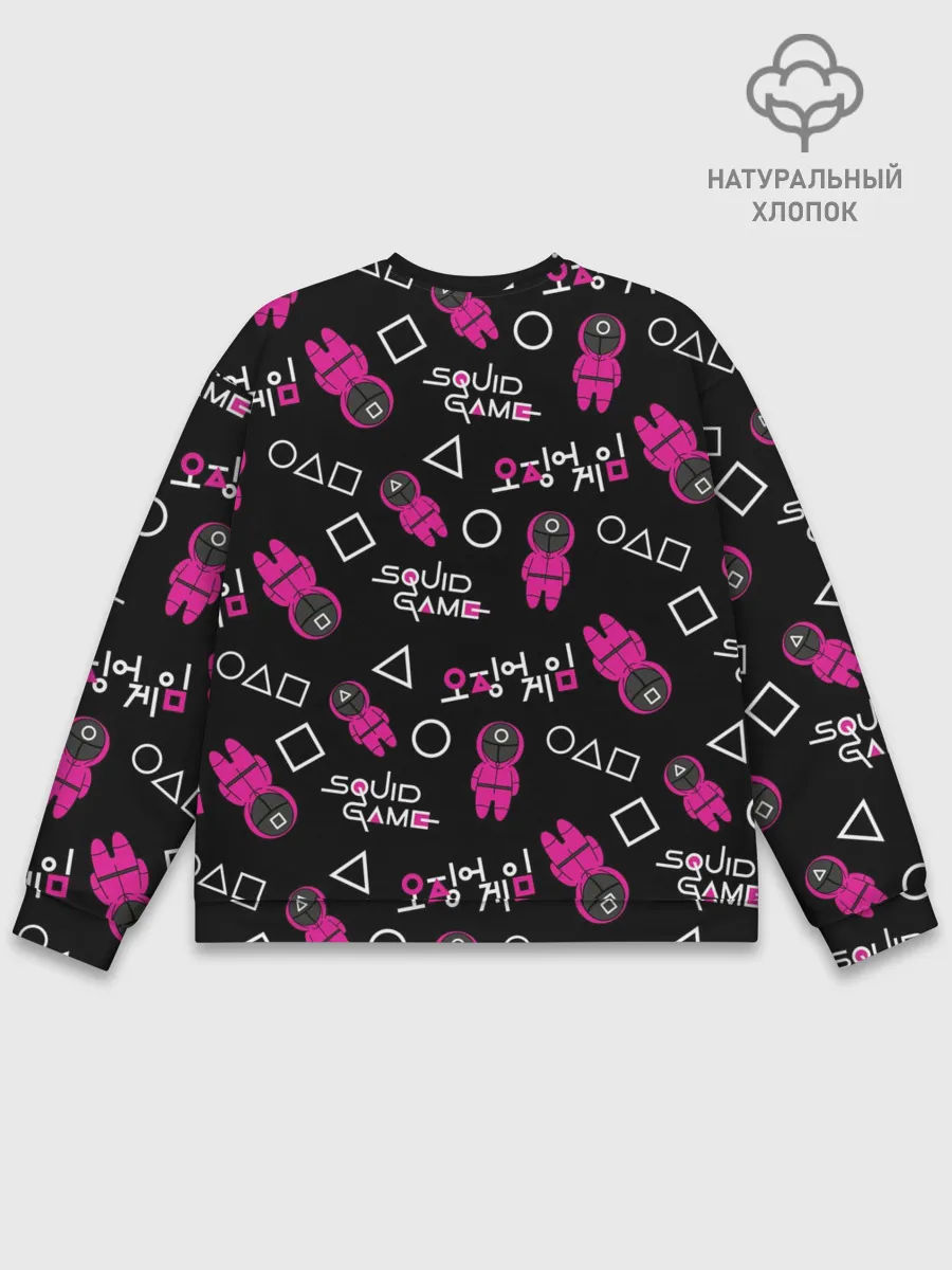 Мужской свитшот базовый / Игра в кальмара