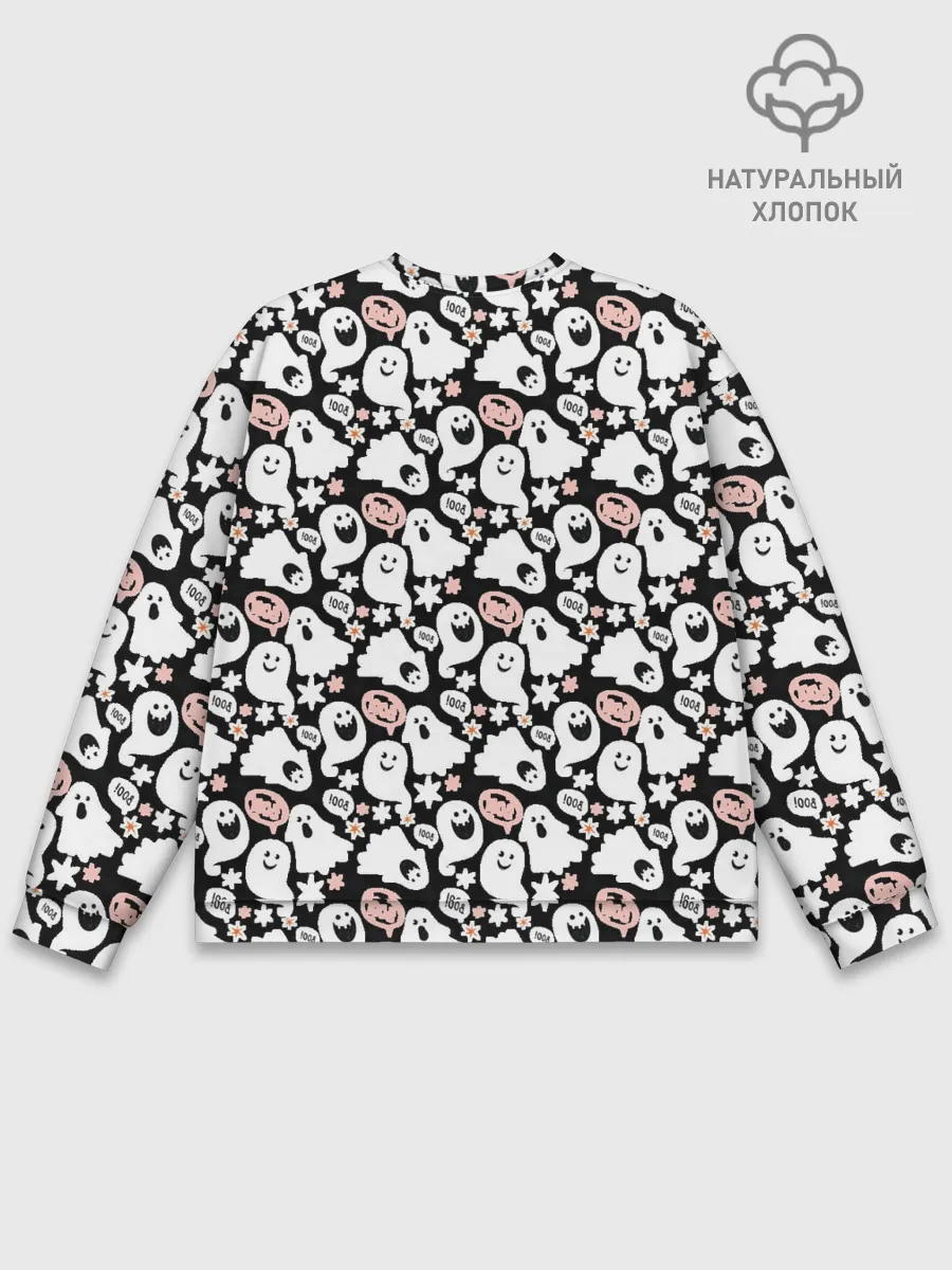 Мужской свитшот базовый / Patern Halloween 19
