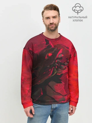 Мужской свитшот базовый / Evangelion | Eva 01