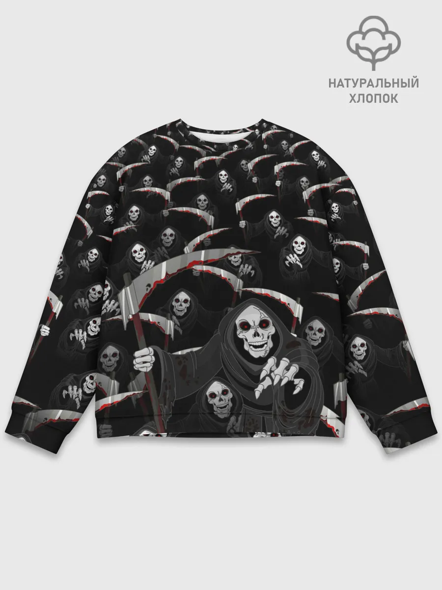 Мужской свитшот базовый / Жнецы идут