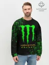 Мужской свитшот базовый / MONSTER ENERGY NEON | МОНСТЕР НЕОН