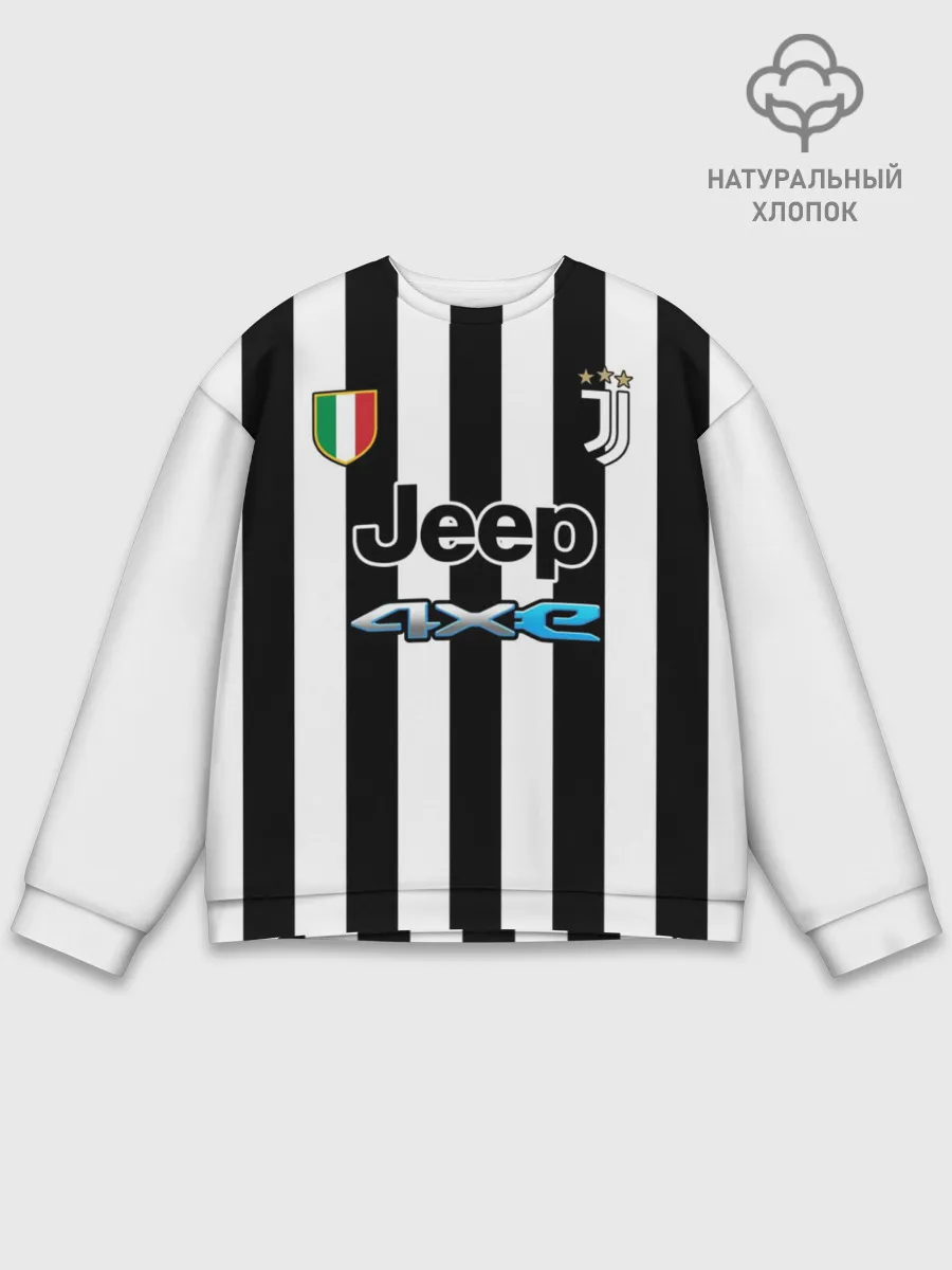 Мужской свитшот базовый / Федерико Кьеза Ювентус форма 2021/2022