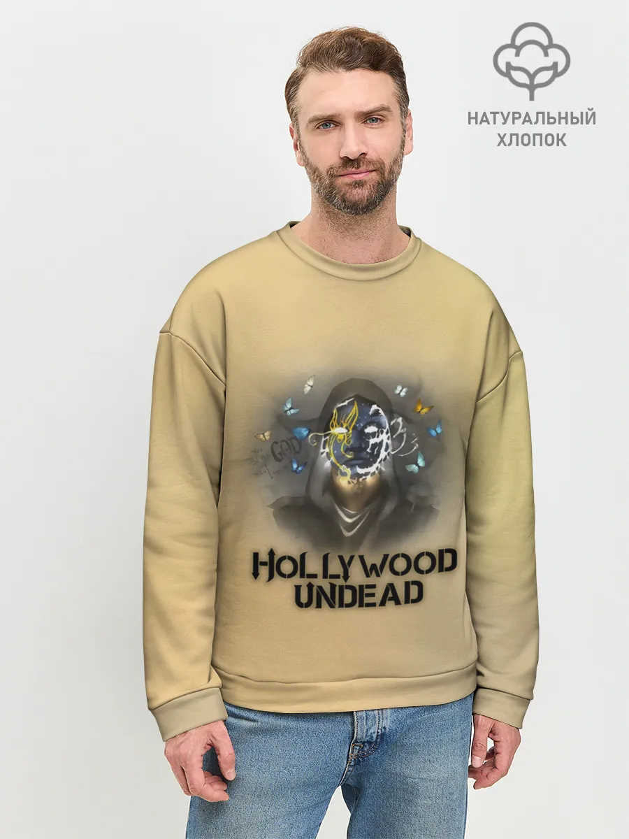 Мужской свитшот базовый / Johnny 3 Tears Hollywood Undead
