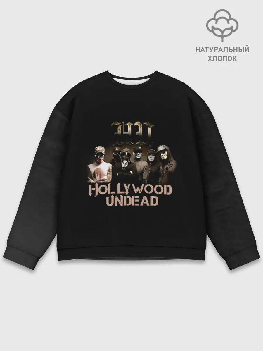 Мужской свитшот базовый / Голливудская нежить - Hollywood Undead