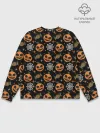 Мужской свитшот базовый / Patern Halloween 26