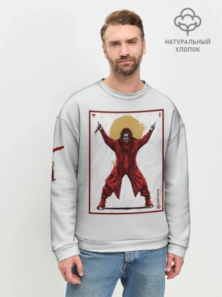 Мужской свитшот базовый / SLIPKNOT | COREY TAYLOR