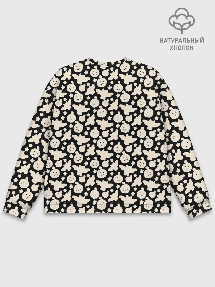 Мужской свитшот базовый / Patern Halloween 24