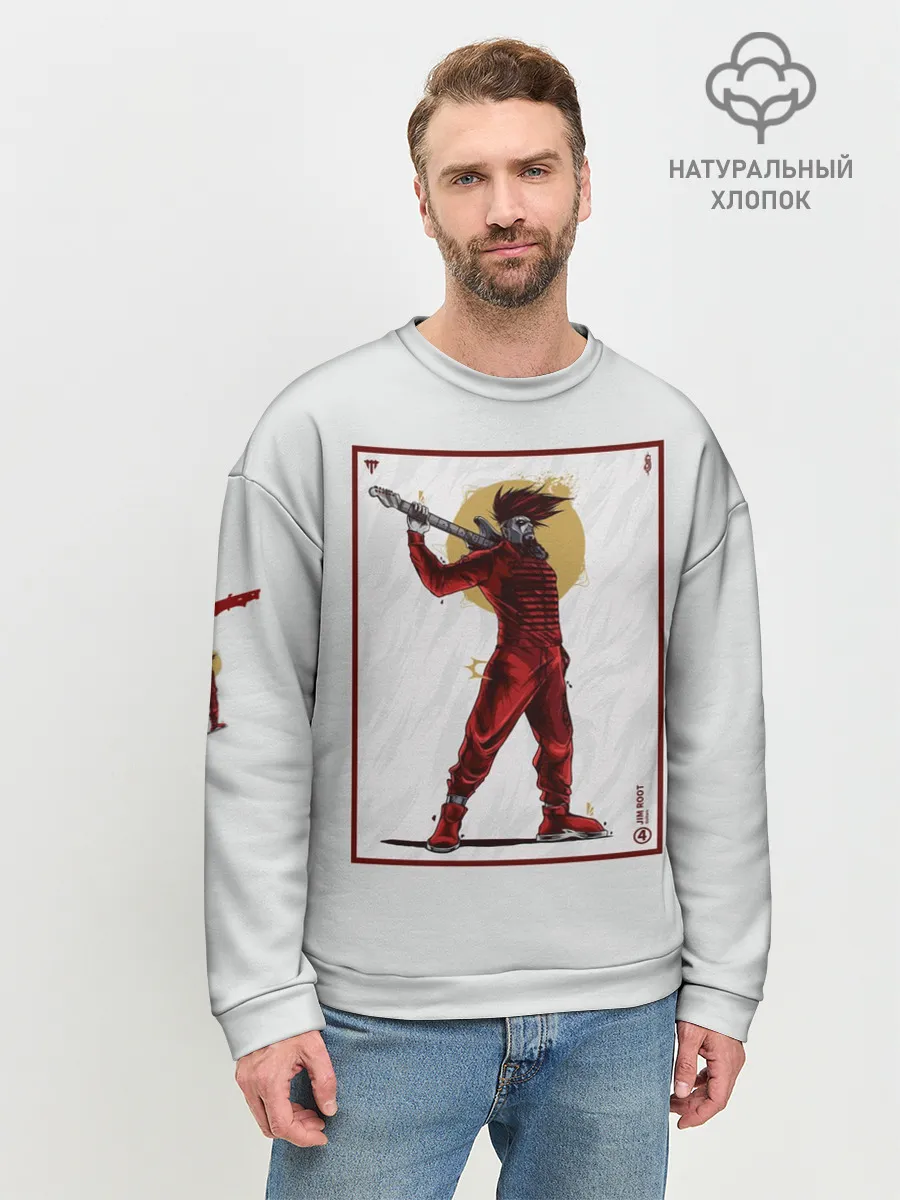 Мужской свитшот базовый / SLIPKNOT | Jim Root