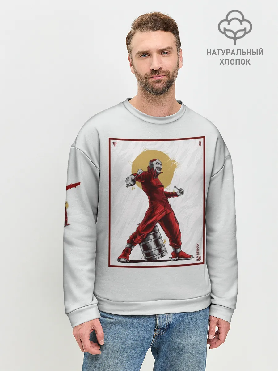 Мужской свитшот базовый / SLIPKNOT | Michael Pfaff