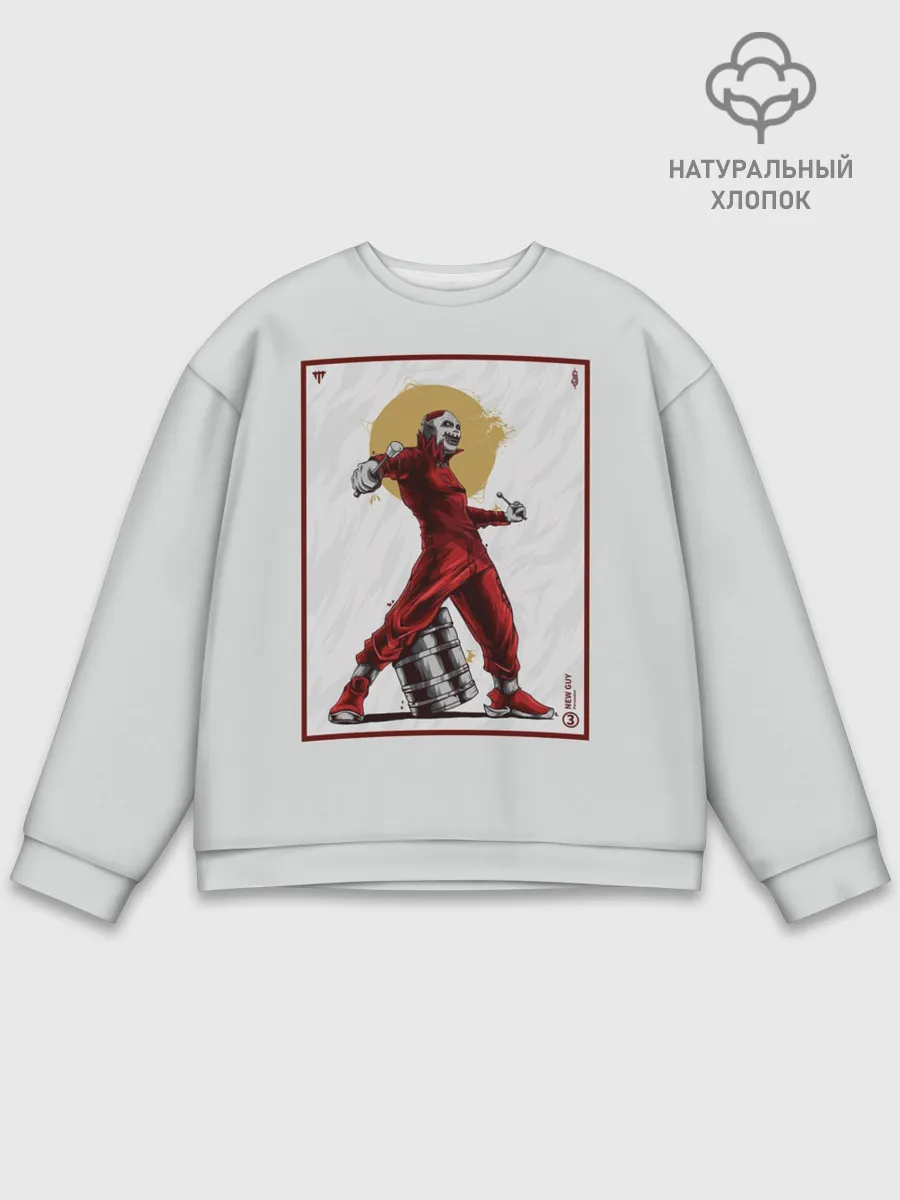 Мужской свитшот базовый / SLIPKNOT | Michael Pfaff