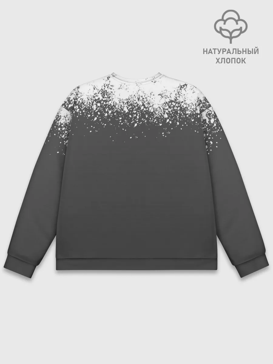 Мужской свитшот базовый / КТО КРЕСТ | ИГРА В КАЛЬМАРА