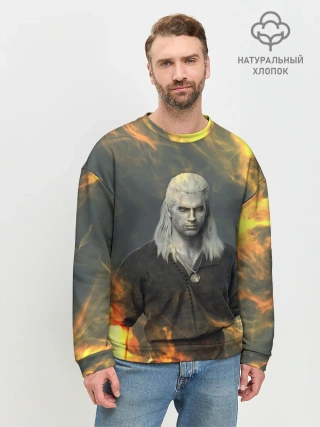 Мужской свитшот базовый / ГЕРАЛЬТ ВЕДЬМАК
