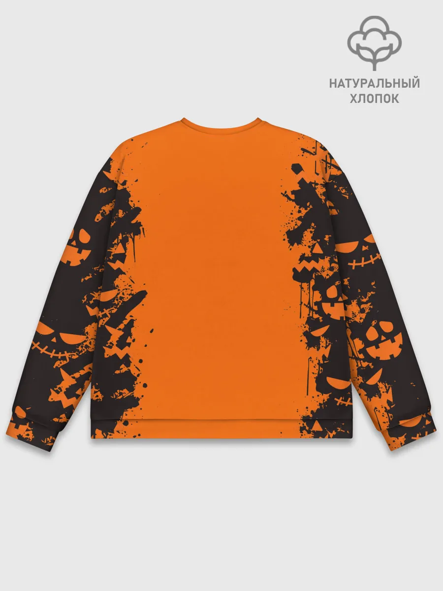 Мужской свитшот базовый / ВЕДЬМОЧКА НА ХЕЛЛОУИН