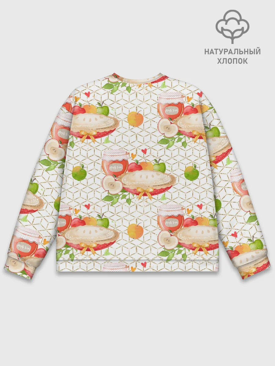 Мужской свитшот базовый / Яблочный пирог