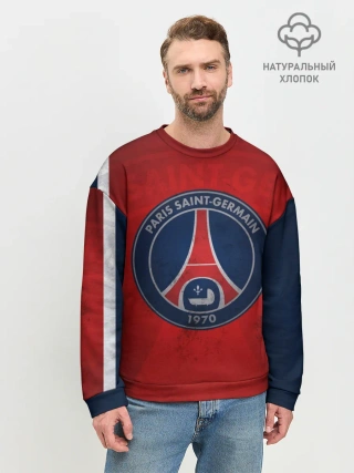 Мужской свитшот базовый / Paris Saint-Germain